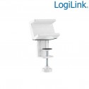 Logilink KAB0067 - Soporte para regleta de enchufes con abrazadera de montaje en mesa