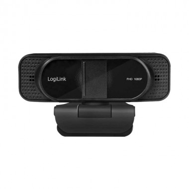 Logilink UA0381 - Webcam USB Angulo Visión 96º 1920x1080p FULL HD