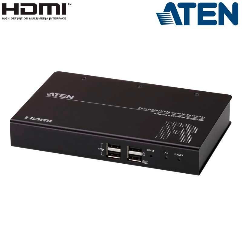 Aten KE8900SR | Receptor compacto KVM USB-HDMI  RS232 sobre LAN