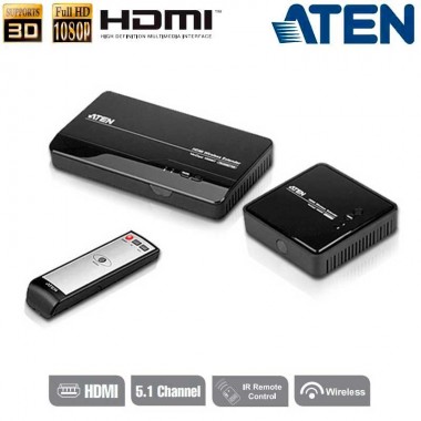 Aten VE809 -Extensor inalámbrico HDMI (1080p a 30m) | Marlex Conexion