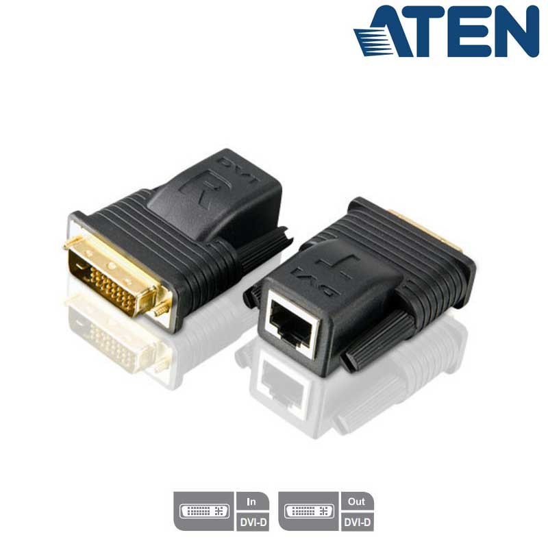 Aten VE066 - Mini Extensor DVI sobre Cat5e/6 | Marlex Conexion 