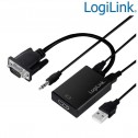 Conversor VGA con Audio a HDMI Logilink CV0060