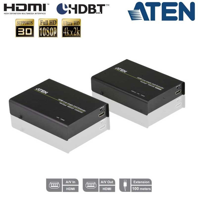 Aten VE812 - Extensor HDMI HDBaseT (Clase A) | Marlex Conexion