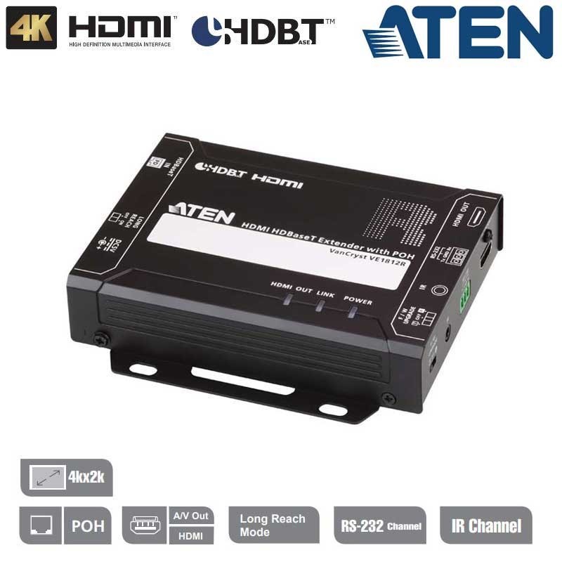 Aten VE1812R - Receptor HDMI HDBaseT POH 