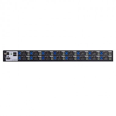 Aten CS18216 - KVM de 16 Puertos USB 3.0 HDMI 4K con Audio y Hub USB 3.0 para Rack 19''