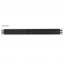 Aten PE0218SG - PDU Básica 1U de 17 Tomas C13 y 1 C19, con protección sobretensión,16A