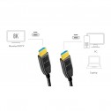 Logilink CHF0111 - 10m Cable HDMI 2.1, UHD 8K/60Hz, AOC, Negro