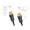 Logilink CDF0104 - 50m Cable DisplayPort 1.4 (8K/ 60Hz) AOC Negro