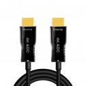Logilink CHF0103 - 30m Cable HDMI 2.0 con Ethernet 4K/60Hz, AOC, Negro