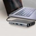 Docking station USB-C 3.2 Gen 1 a HDMI 4K-DP-LAN-USB C PD-USB A 3.0-USB A 2.0 Logilink UA0382