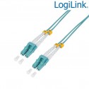 Logilink FP3LC03 - 3m Cable Fibra Óptica OM3 LC-LC 50/125 MultiModo Duplex