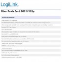 Logilink FP0SC03 - 3m Cable Fibra Óptica OS2 SC-SC 9/125 MonoModo Duplex