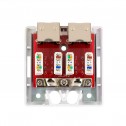 Logilink NP0074 - Caja de superficie 2 Conectores RJ45 Cat. 6A apantallado