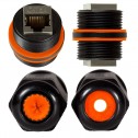 Logilink NP0081 - Conector para Exterior RJ45 Cat6A Apantallado