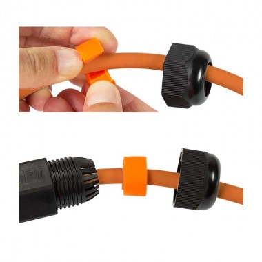 Logilink NP0081 - Conector para Exterior RJ45 Cat6A  Apantallado