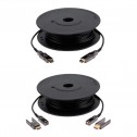 Aten VE7832A - 20m Cable óptico activo HDMI 2.0 4K real con conector desmontable