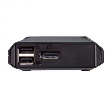 Aten US3312 - KVM DisplayPort 4K USB-C de 2 puertos con selector de puertos remoto