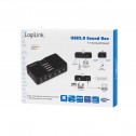 Tarjeta de sonido externa 7.1 USB de 8 canales Logilink UA0099