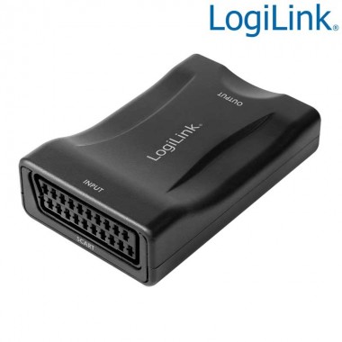 Logilink CV0160 - Conversor de vídeo, de Euroconector a HDMI, 1080p