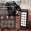 Power Bank 10000 mAh con linterna, Carga Solar Logilink PA0273