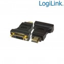 Logilink AH0002 - Adaptador HDMI tipo A Macho a DVI (24+1) Hembra | Marlex Conexion