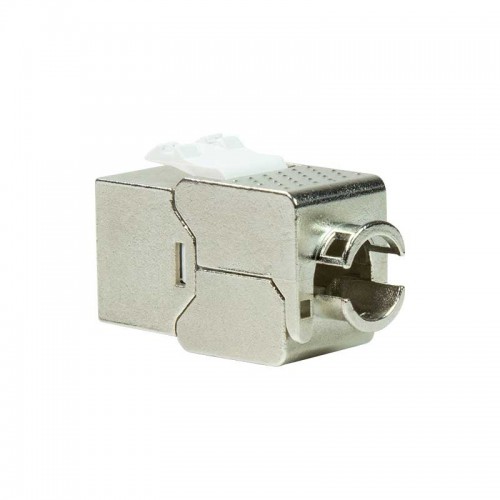 Logilink NK4019 - Conector Hembra RJ45 STP Cat.6A Keystone 180º, Sin Herramientas, Slim