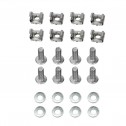 Logilink CHAR001 - Guias de gravedad para rack de 19 " F600, 2 uds