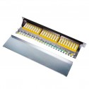 Logilink NP0048 - Patch Panel 19" Cat. 6 STP 24 puertos, Negro | Marlex Conexion