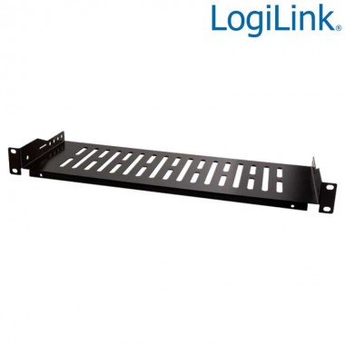 Logilink SF1C25B - Bandeja Colgante 19'' 1U Fondo 150 Negra