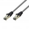 Logilink CQ8112S - 20m cable RJ45 Cat. 8.1 S/FTP COBRE PiMF LSHZ Gris