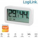 Logilink SH0115 - Termohigrómetro inteligente Wi-Fi, compatible con Tuya 