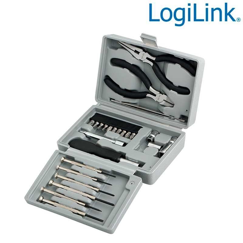 Logilink WZ0023 - Conjunto de herramientas de 25 piezas