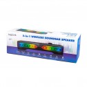 Logilink SP0059 - Barra de sonido móvil Bluetooth estereo con luz