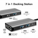 Logilink UA0383 - Docking station USB-C 3.2 Gen 1 a HDMI -VGA-LAN-USB-C PD- 3 USB A 3.0