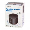 Logilink SP0062 - Altavoz Bluetooth con reproductor MP3,radio FM,negro