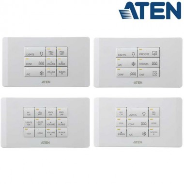Aten VK112EUTTK - Teclado de 12 botones para sistemas de control VK con kit de sobremesa 