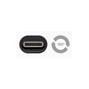 Logilink CU0169 -1.5m Cable USB 3.2 (Gen 1) tipo C Macho a USB 3.0-A Macho, Negro