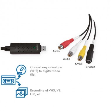 Logilink VG0030A - Capturadora USB 2.0 Audio/Video