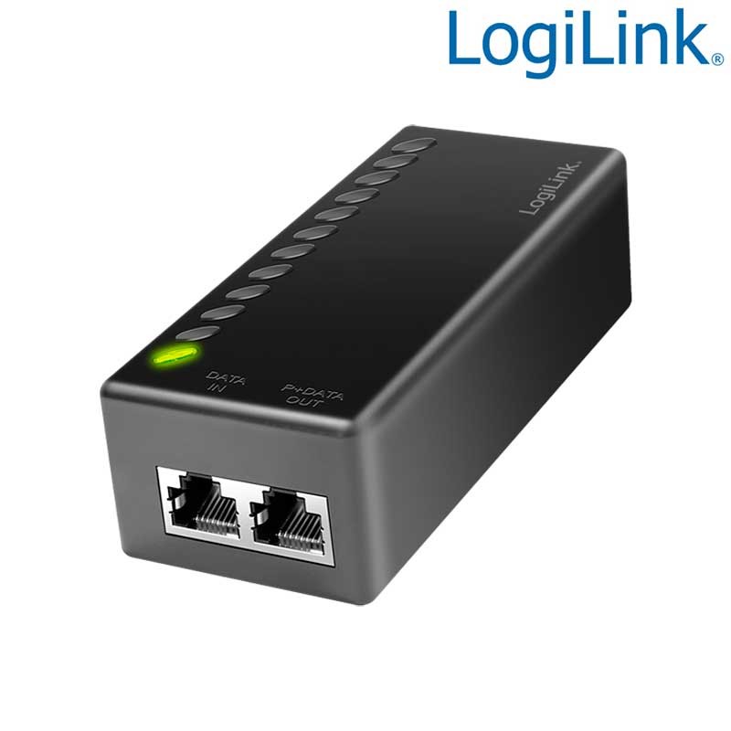 Logilink POE004 - Injector POE 10/100/1000, 30 W | Marlex Conexion