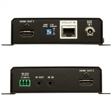 Aten-VE814A-ATA - Extensor HDMI HDBaseT (Clase A) con salida dual