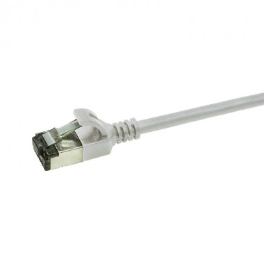 Logilink CQ9012S - 30cm cable RJ45 CAT6A UFTP Ultra Delgado SLIM Gris