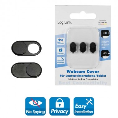 Logilink AA0111 - Protector para Cámara web, portatíles, smartphone, tablet