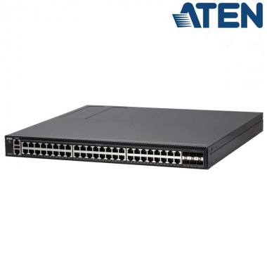 Aten ES0154 - Switch Gigabit Gestionable Layer 2 (48 Puertos Gigabit y 6 SFP, 25G )