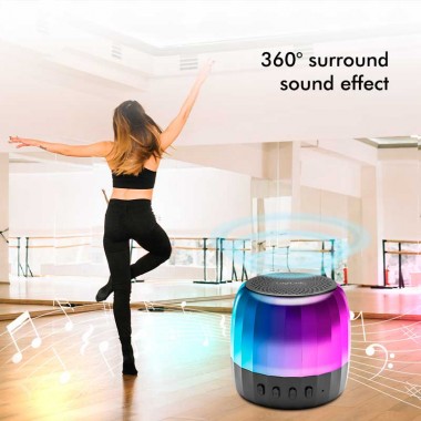 Logilink SP0064 - Altavoz Bluetooth 5.2 TWS con slot microSD