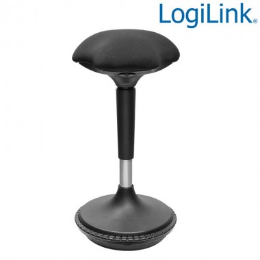 LogiLink EO0011 - Taburete altura ajustable para escritorio de pie y sentado