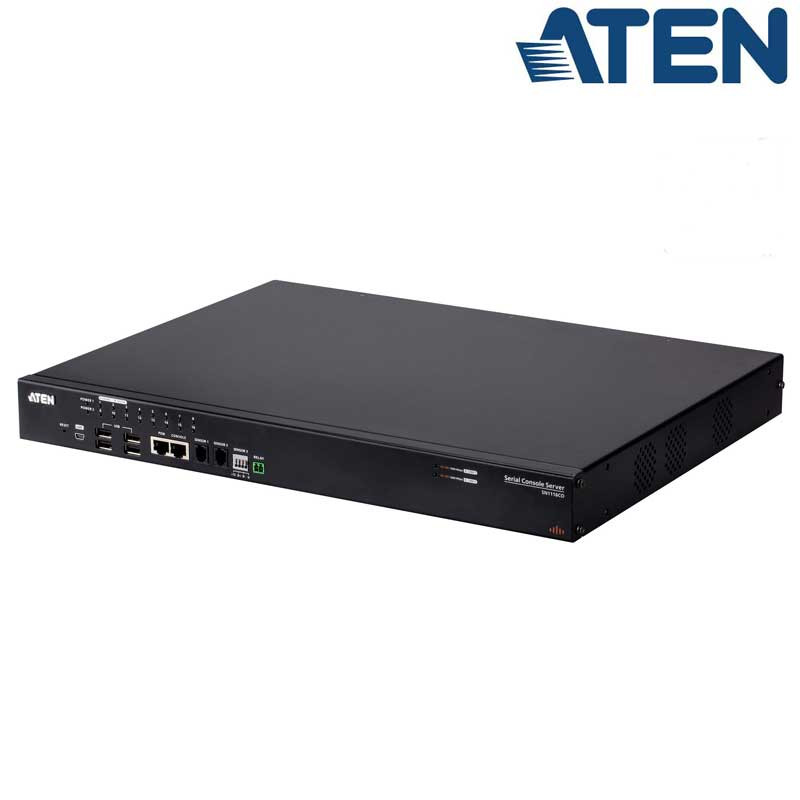 Aten SN1116CO - Servidor de consola serie de 16 puertos con redundancia de alimentación / SFP Aten SN1116CO - Servidor de consola serie de 16 puertos con redundancia de alimentación / SFP