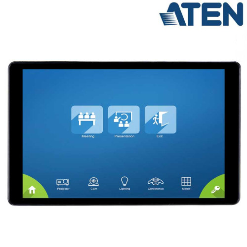 Aten VK320 - Panel táctil de 8 ”con PoE y aplicación nativa del sistema de control