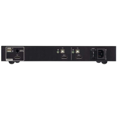 Aten CS1182DP4 - KVM de 2 puertos USB DisplayPort 4K, "secure v4.0"