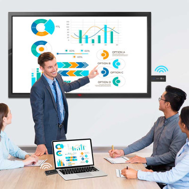 Logilink HDW0102 - Kit de transmisión HDMI, compacto, inalámbrico, 30 m, 1 a 1, 4K a 60 Hz