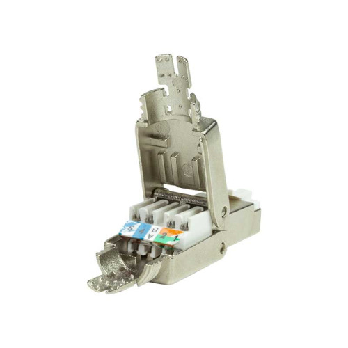 Logilink MP0080 - Conector RJ45 SFP Cat.8.1 Macho para cable Rigido '' toolless'' AWG 22-24